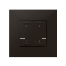 LEGRAND 741862 comando 4 escenarios dark VALENA NEXT WITH NETATMO