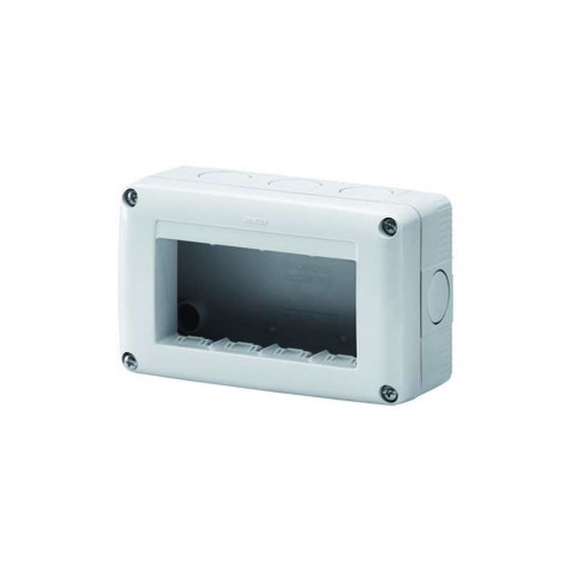 GEWISS GW27004 caja mec. sup. 4m hor IP40