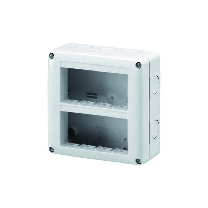 GEWISS GW27023 caja mec. sup. 8m 2x4 vert.IP40