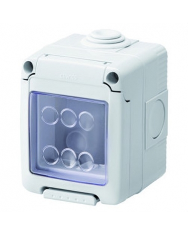 GEWISS GW27042 caja mec. sup. 2m hor IP55