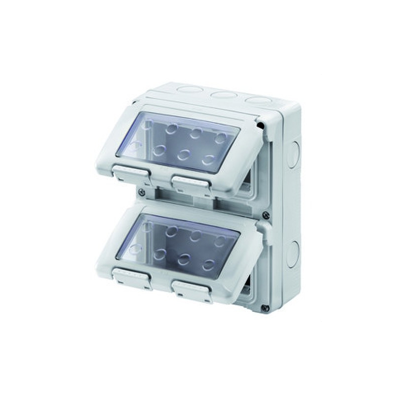 GEWISS GW27051 caja mec. sup. 8m 2x4 vert.IP55