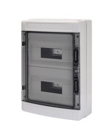 GEWISS GW40104 caja distr. superf. 40cdk 24m 12x2 IP65
