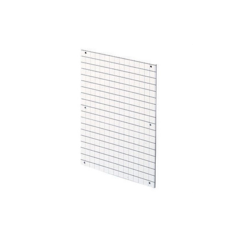 GEWISS GW46411 46 qp m x: placa fondo aisl. P-405X650