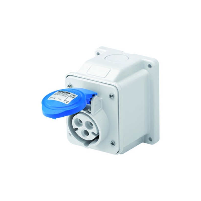 GEWISS GW62404 base fija 10 grados sup. IP44 2P+T 16A 230V