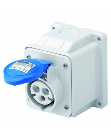 GEWISS GW62404 base fija 10 grados sup. IP44 2P+T 16A 230V