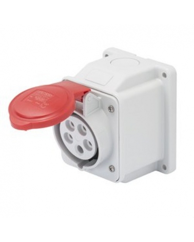 GEWISS GW62409 base fija 10 grados sup. IP44 3P+N+T 16A 400V