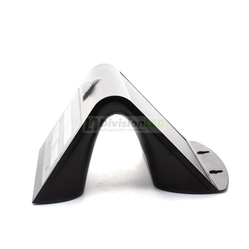 Foco solar sensor 3.2W IP44 negro - ¡descúbrelo en 360°! - DivisionLED