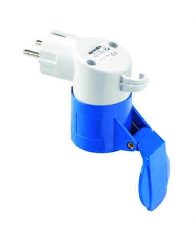 GEWISS GW64209 adapt. ci unel fr.2P+T 16A -2P+T 16A 6h