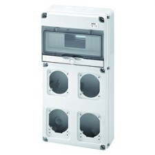 GEWISS GW68003N cuadro q-din10 4 bases 16 32a IP65