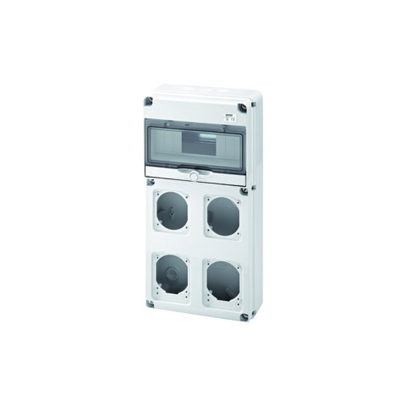 GEWISS GW68003N cuadro q-din10 4 bases 16 32a IP65