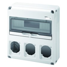 GEWISS GW68005N cuadro q-din14 3 bases 16 32a IP65