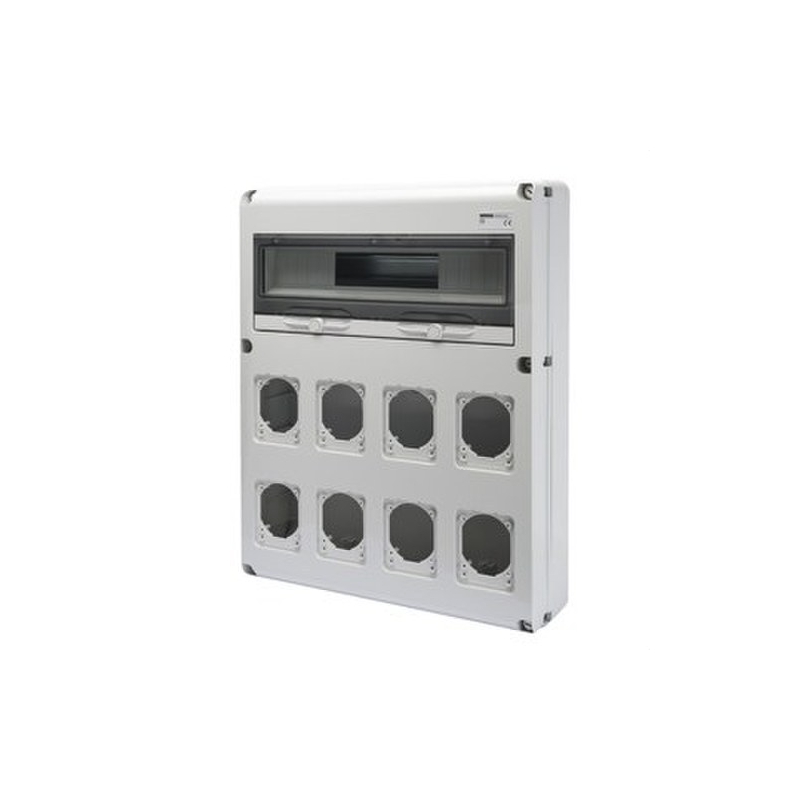 GEWISS GW68013N cuadro q-din20 8 bases 16 32a IP65