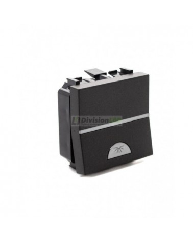 Niessen Zenit N2204.2 AN Pulsador grabado luz modulo ancho antracita