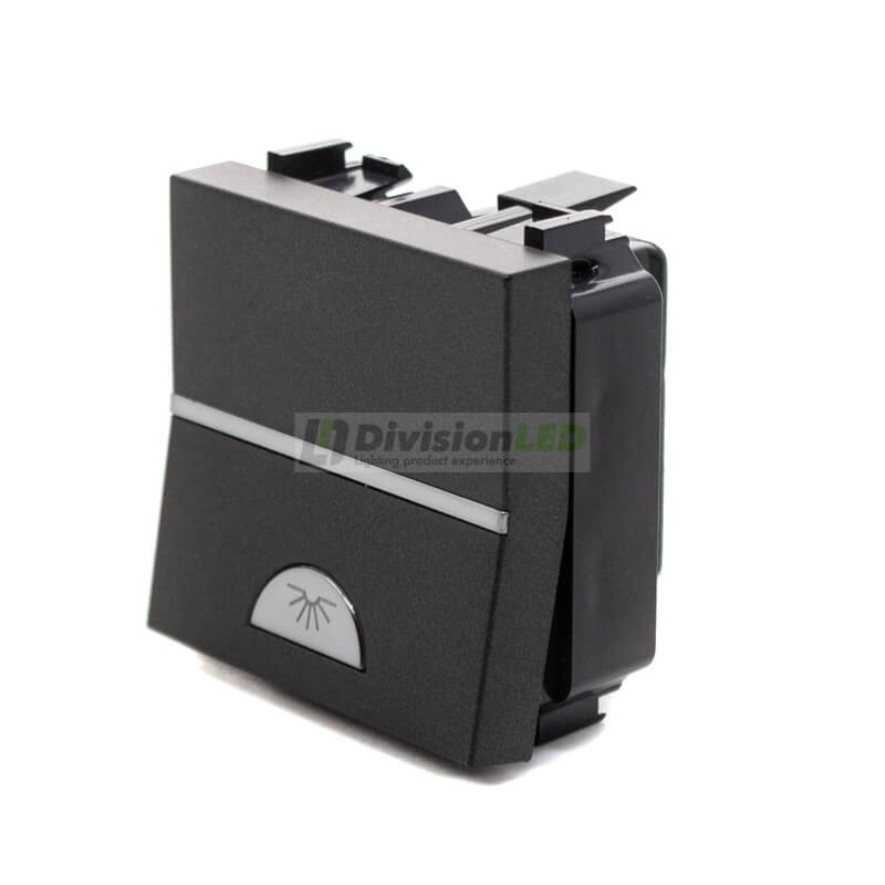 Niessen Zenit N2204.2 AN Pulsador grabado luz modulo ancho antracita