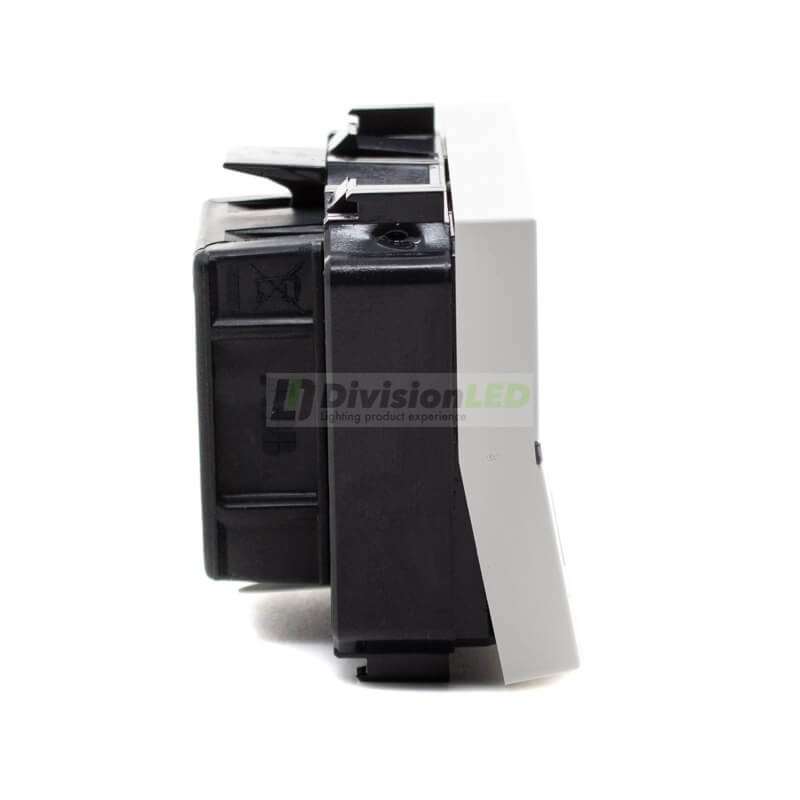 Pulsador grabado luz Niessen Zenit N2204.2 BL modulo ancho blanco