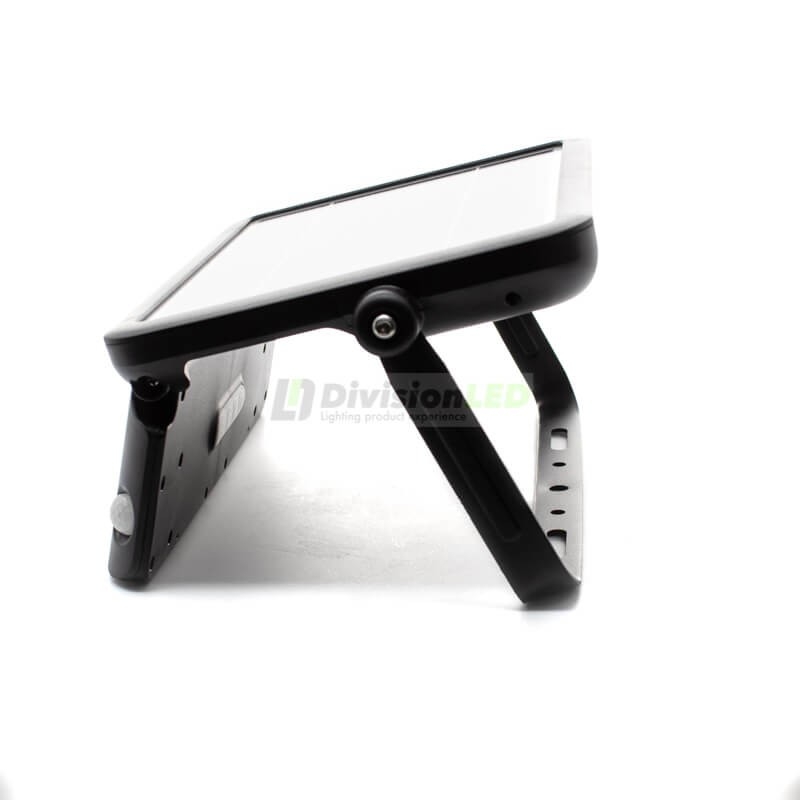 Foco solar sensor 10W IP65 negro - ¡descúbrelo en 360°! - DivisionLED