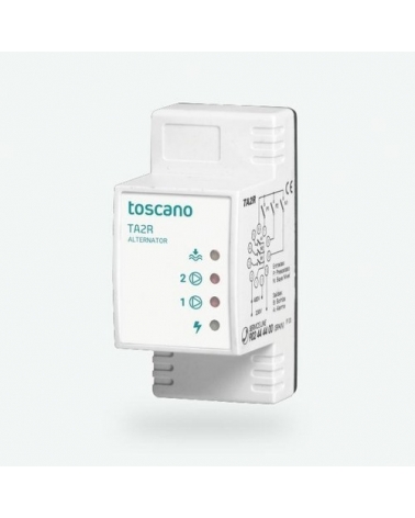 TOSCANO 10000142 Relé alternancia TA2R-230/400 con 2 bombas 230/400V