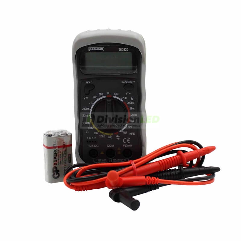 PROIMAN 460830 Multímetro digital DT-994L básico