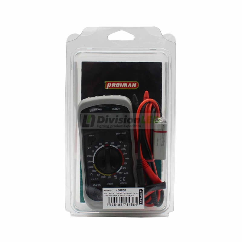 PROIMAN 460830 Multímetro digital DT-994L básico