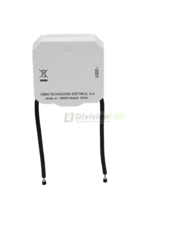 ORBIS OB200004 Temporizador con sensor capacitivo MICROTEMP para montaje en caja de mecanismo universal 230V