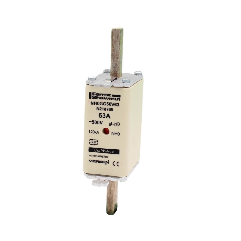 MERSEN N218765 FUSIBLE NH 0 63A 500V GG