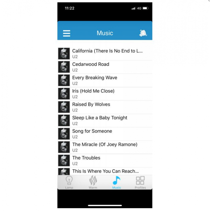 Plafón LED RGB con altavoz 30W