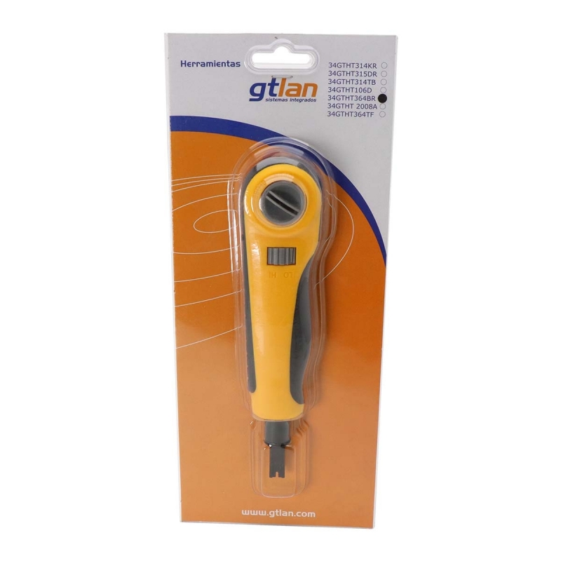 GTLAN 34GTHT364BR herramienta inserción 110 profesional