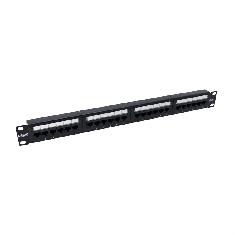 GTLAN 50PU6K panel 19" 24 rj45 utp c-6 t568a/b eko