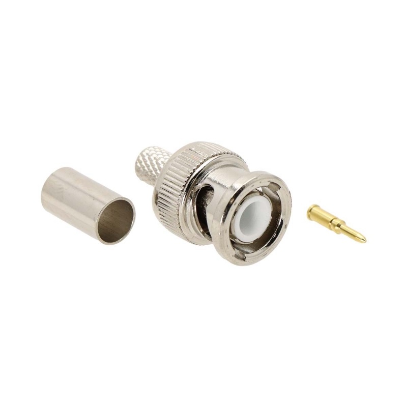 GTLAN 16C59M conector bnc rg59-62 m aéreo crimpar