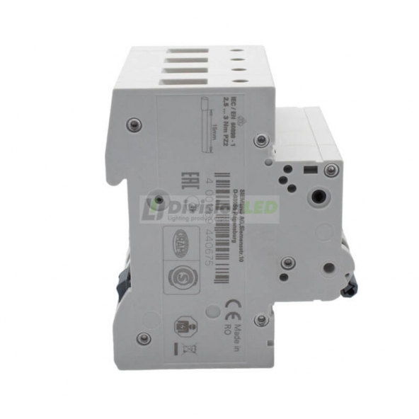 Siemens 5SL4406-7 Interruptor magnetotérmico 4P 6A C 10kA 400V