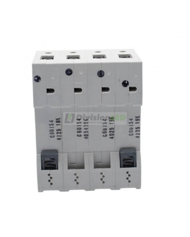 Siemens 5SL4406-7 Interruptor magnetotérmico 4P 6A C 10kA 400V