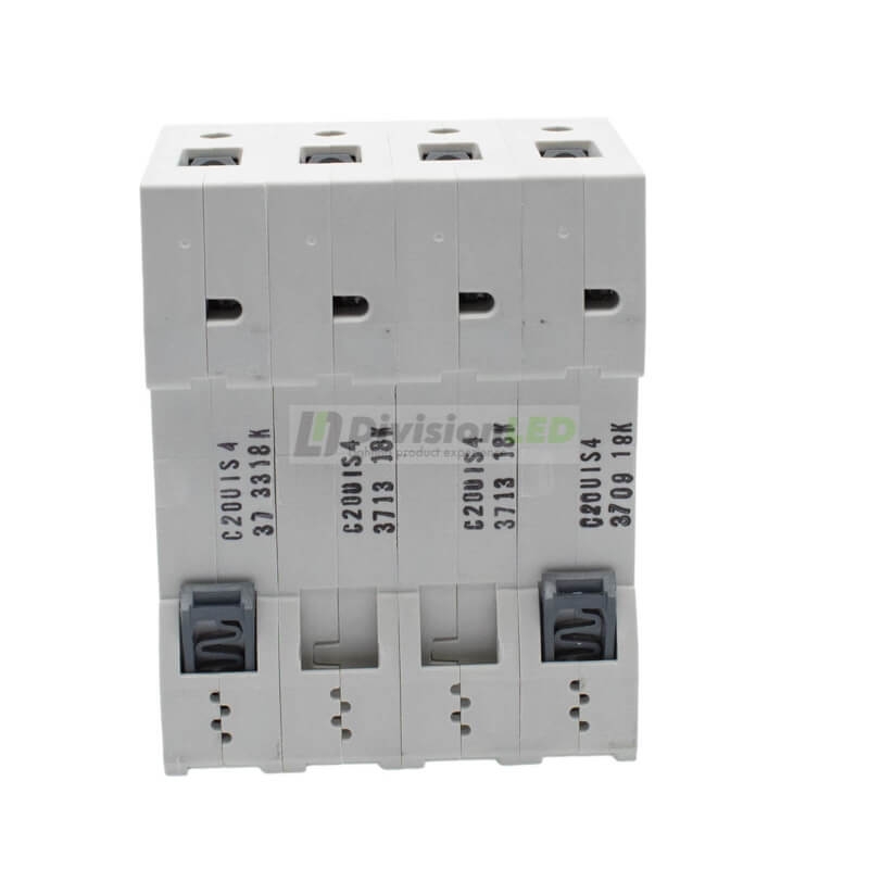 Siemens 5SL4420-7 Interruptor magnetotérmico 4P 20A C 10kA 400V