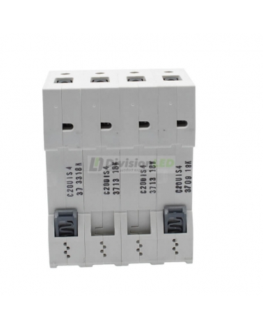 Siemens 5SL4420-7 Interruptor magnetotérmico 4P 20A C 10kA 400V