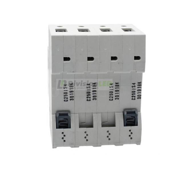 Siemens 5SL4425-7 Interruptor magnetotérmico 4P 25A C 10kA 400V