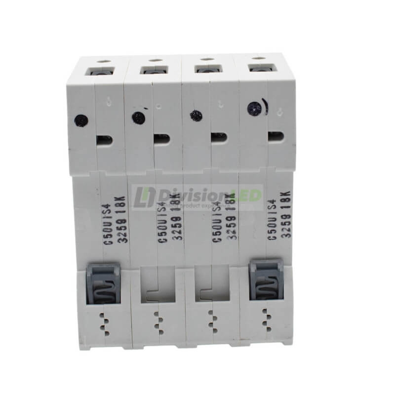 Siemens 5SL4450-7 Interruptor magnetotérmico 4P 50A C 10kA 400V