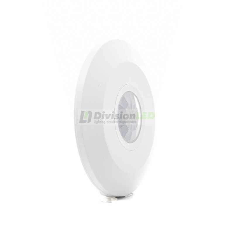 Sensor PIR interior extraplano - ¡descúbrelo en 360°! - DivisionLED