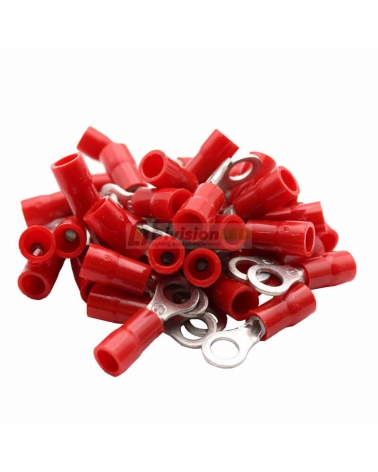 CEMBRE 2050190 RF-M5 Terminal redondo F preaislado rojo 0.25-1.5mm2 diámetro 5.3mm 100uds