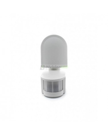 Sensor PIR exterior basculante giratorio blanco - ¡en 360°! - DivisionLED