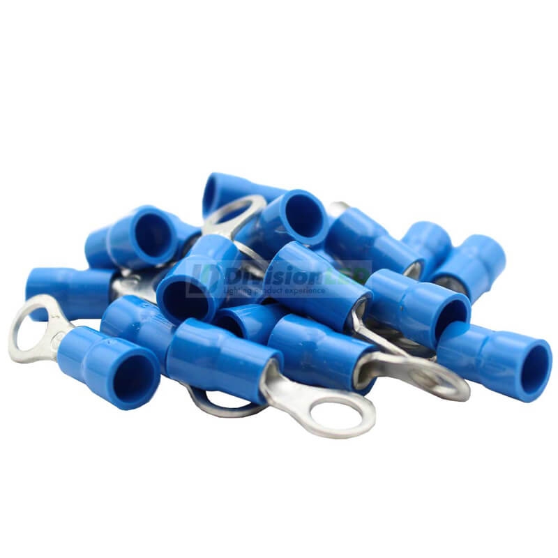 CEMBRE 2052190 BF-M5 Terminal redondo F preaislado azul 1.5-2.5mm2 diámetro 5.3mm 100uds