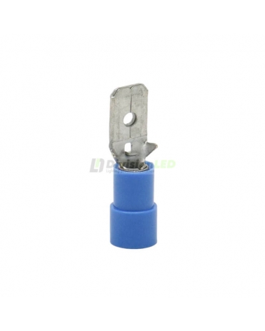 CEMBRE 2053650 BF-M608 Conector Macho preaislado nylon azul 1.5-2.5mm2 6.35x0.8mm 100uds