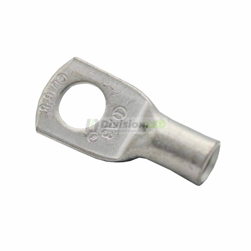 CEMBRE 2180190 A3-M8 Terminal redondo reforzado 16mm2 diámetro 8.4mm 100uds