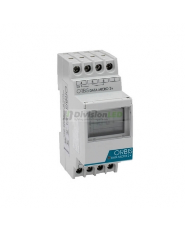 ORBIS OB171912N Interruptor horario digital DATA MICRO2+2circuitos