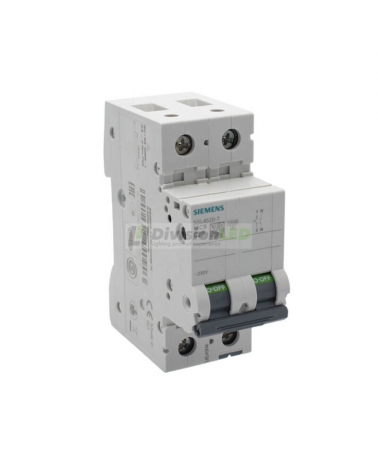 Siemens 5SL4520-7 Interruptor magnetotérmico 1P+N 20A C 10kA 230V