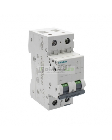 Siemens 5SL4540-7 Interruptor magnetotérmico 1P+N 40A C 10kA 230V