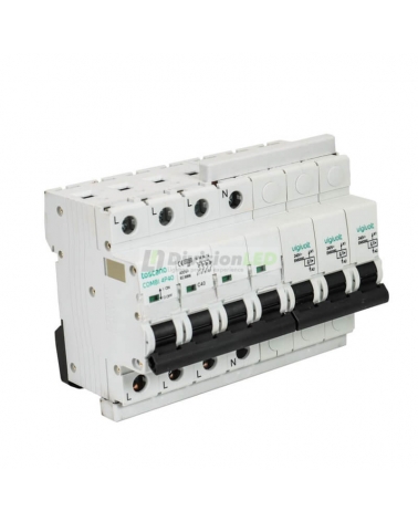 TOSCANO 10002383 Protector sobretensión permanente EN50550 COMBI 4P40 POP