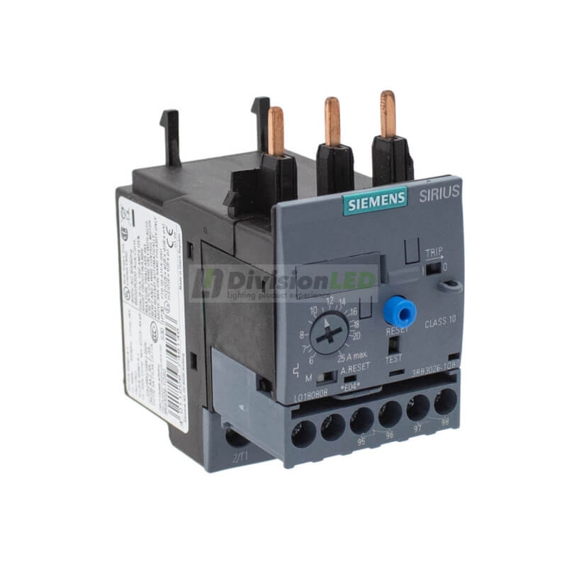 Siemens SIRIUS 3RB 3RB3026-1QB0 Relé de sobrecarga 1NC+1NA 6-25A