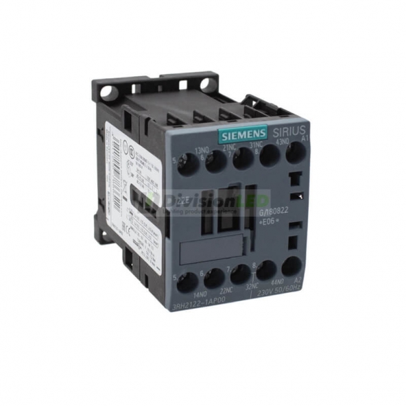 Siemens SIRIUS 3RH2 3RH2122-1AP00 Contactor auxiliar 2NA+2NC 230VAC