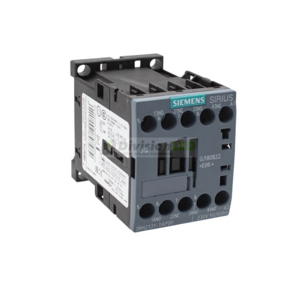 Siemens SIRIUS 3RH2 3RH2131-1AP00 Contactor auxiliar 3NA+1NC 230VAC