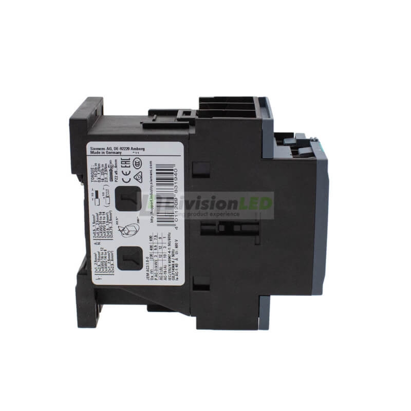 Siemens SIRIUS 3RT2 3RT2024-1AL20 Contactor AC-3 1NA+1NC 12A 3P 5.5Kw/400V 230VAC