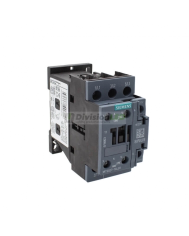 Siemens SIRIUS 3RT2 3RT2027-1AL20 Contactor AC-3 1NA+1NC 32A 3P 15Kw/400V 230VAC